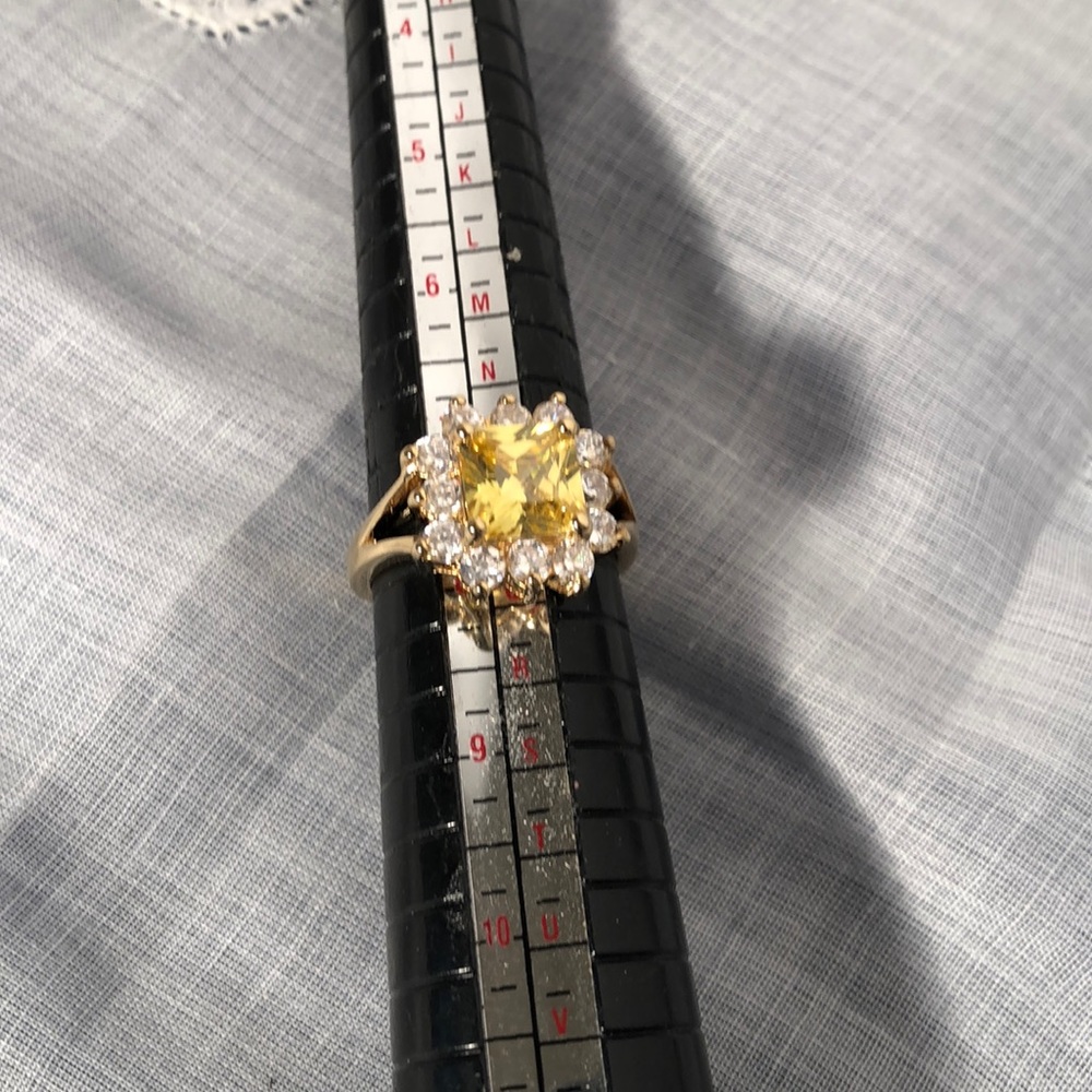 Citrine Fashion Ring
